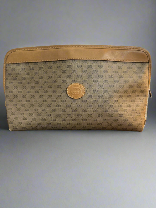 PreLoved 80s/90s era Micro Gucci Cosmetic Bag