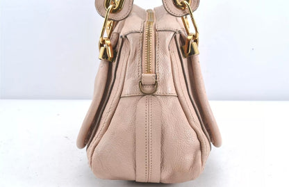 Chloé Paraty in Blush Pink Leather - Small