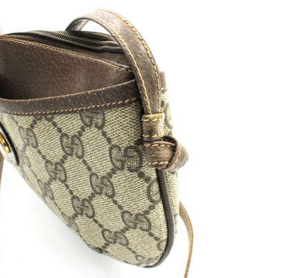 Vintage Gucci GG Supreme Coated Canvas Crossbody Bag