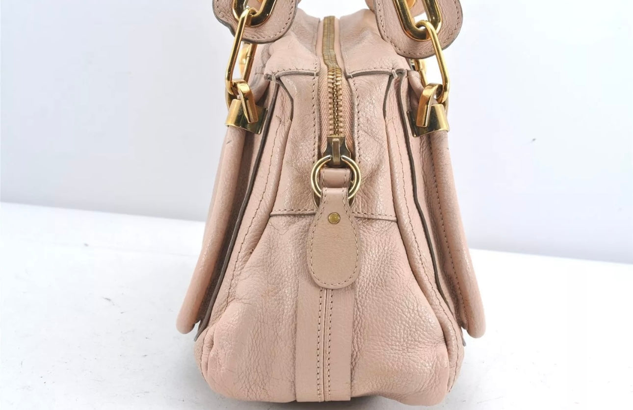 Chloé Paraty in Blush Pink Leather - Small