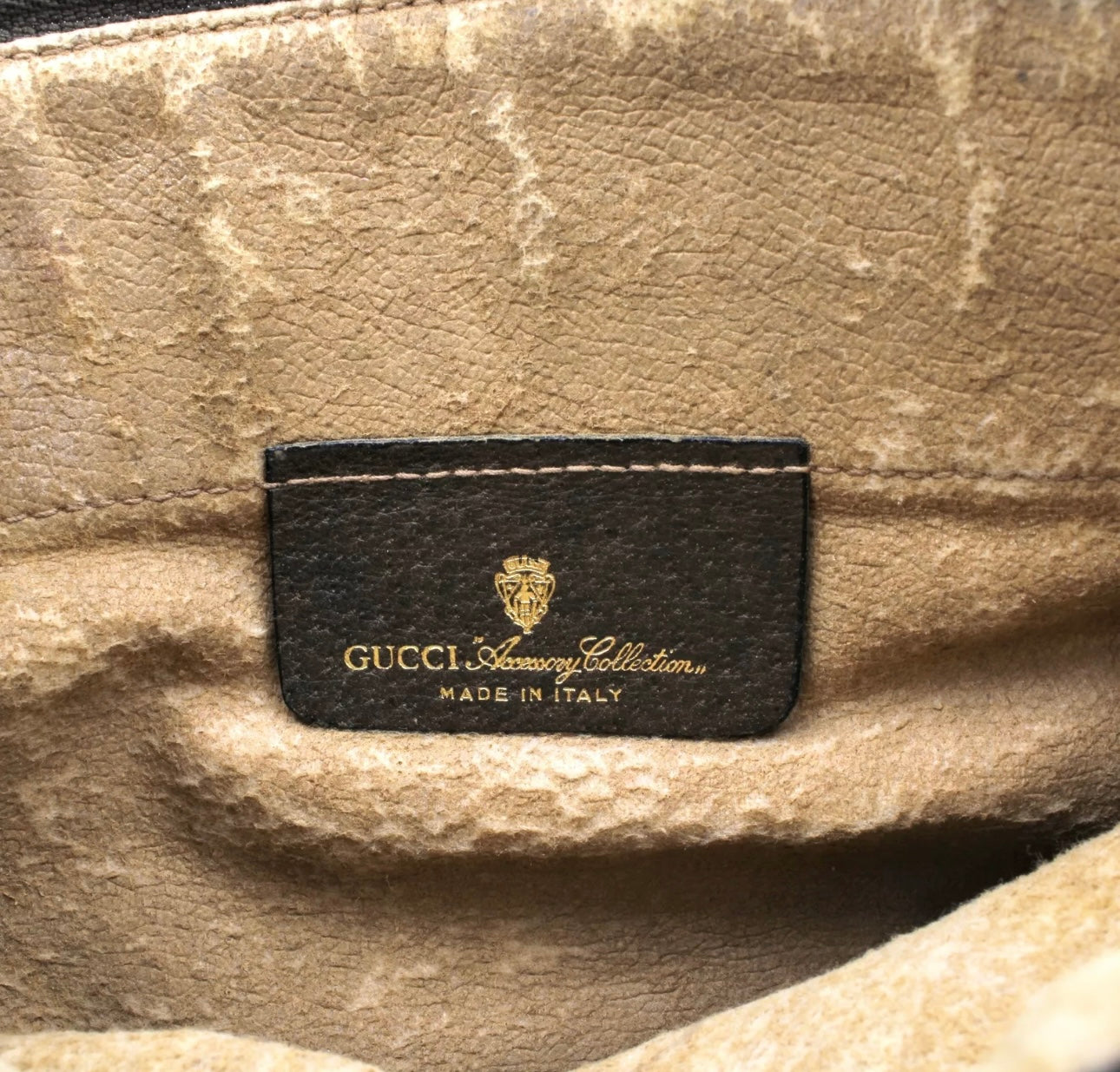 Vintage Gucci GG Supreme Coated Canvas Crossbody Bag