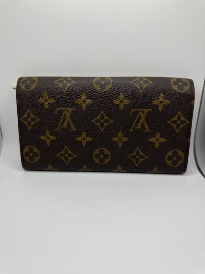 Vintage 1999 Louis Vuitton Monogram Sarah Wallet